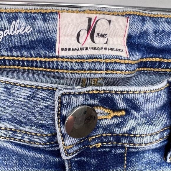 Pennington’s Acid Wash Jeans with Slit Hem Size 12 - Picture 10 of 11